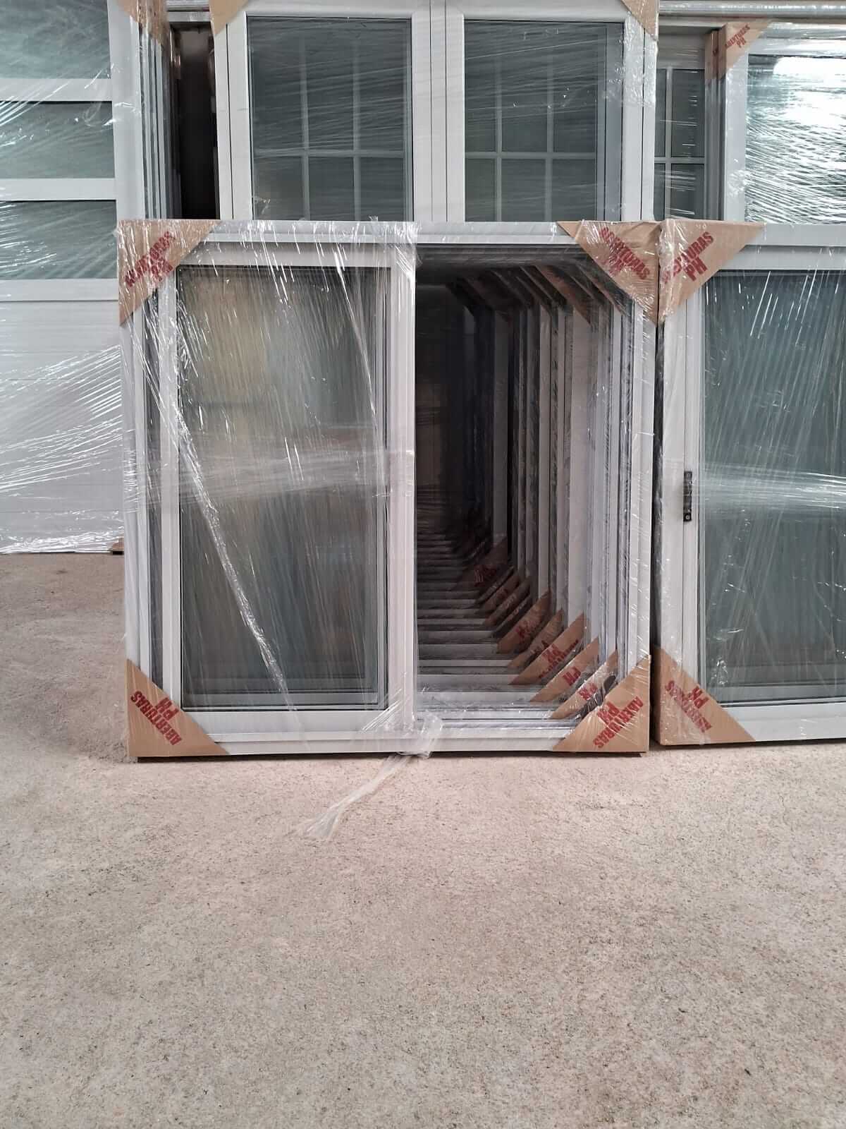 ventanas corrediza vidrio entero linea herrero